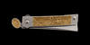 Рукоять из 95Х18 с бронзовыми вставками ножа Барбер работы Мануфактуры СиЛ