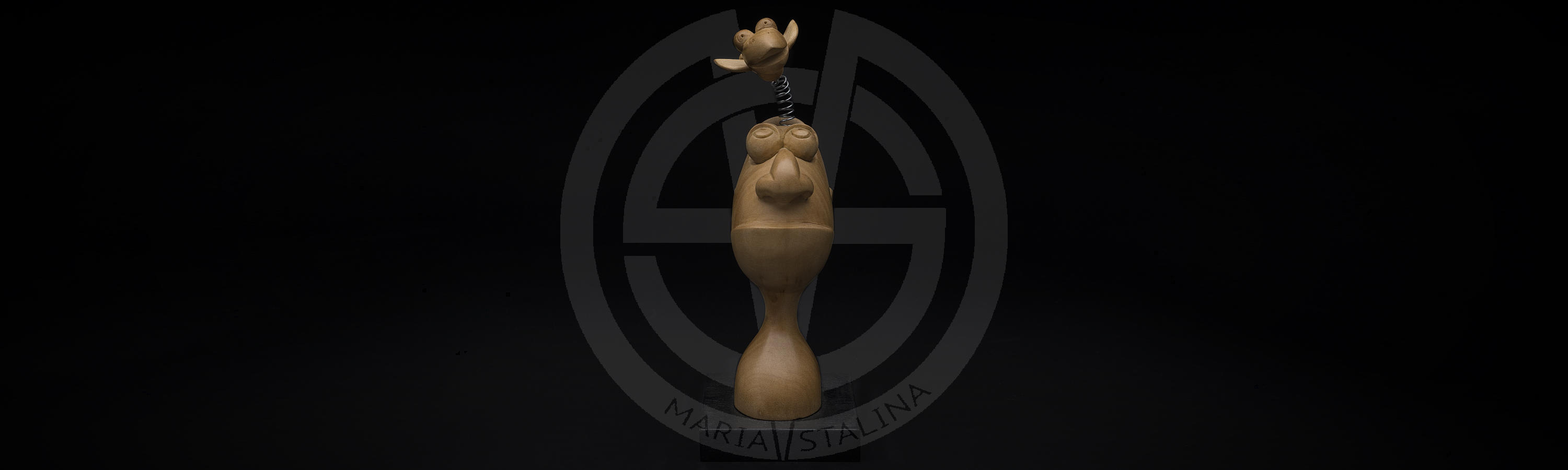 Деревянная голова — сувенир от Светлина Стефанова
