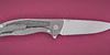 CPM S30V blade
Shirogorov Brothers Workshop tactical folding knife Flipper 95 Gray