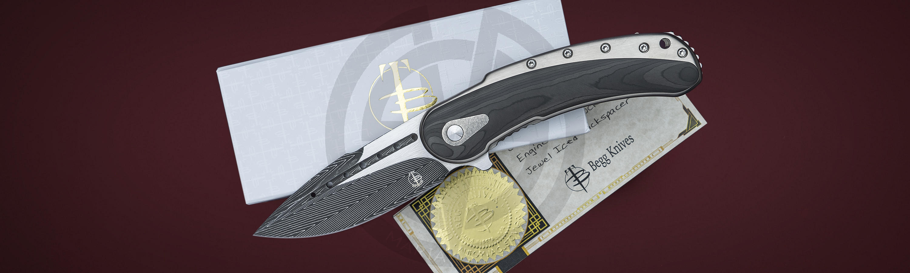 Begg Knives сertificate of authenticity