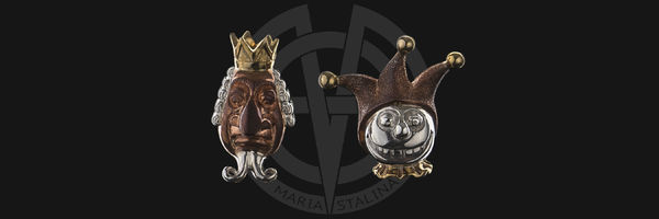 Lanyard beads The King and the Jester №1