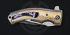 Valmara Non Recurve Mokume is equipped with mokume inlays on the handle and timascus clip