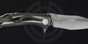 Steel M390 blade of Decepticon knife by Alexey Konygin