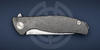 Carbon fiber handle Baikal knife by Sergey Shirogorov