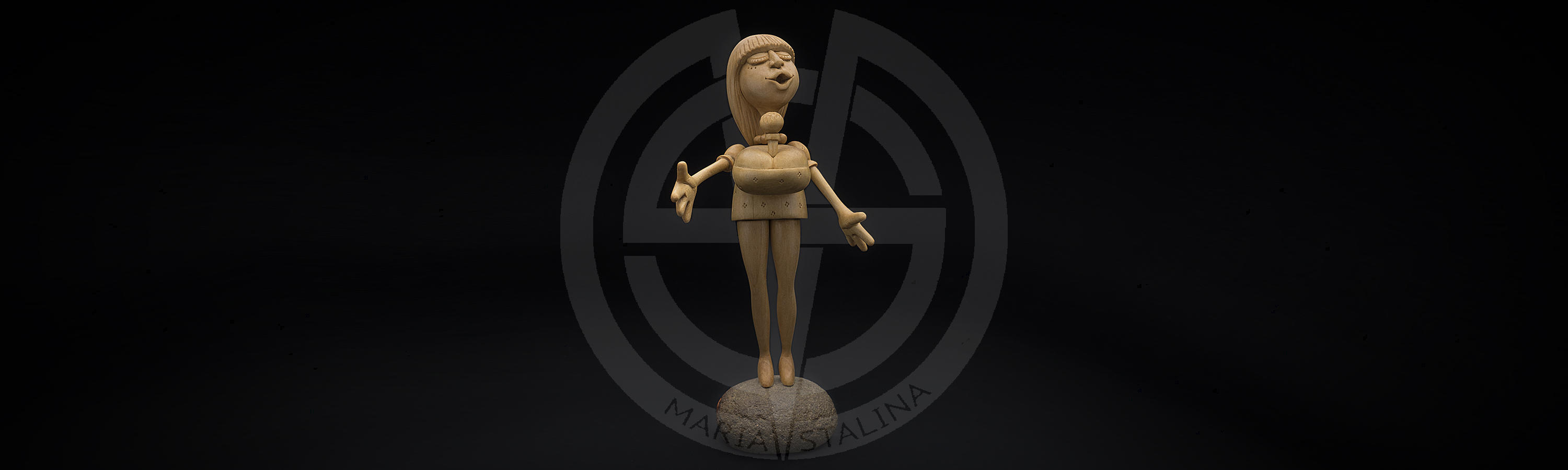 Wooden figurine