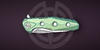 Green anodizing Thor4s Knife  by Rike Knife