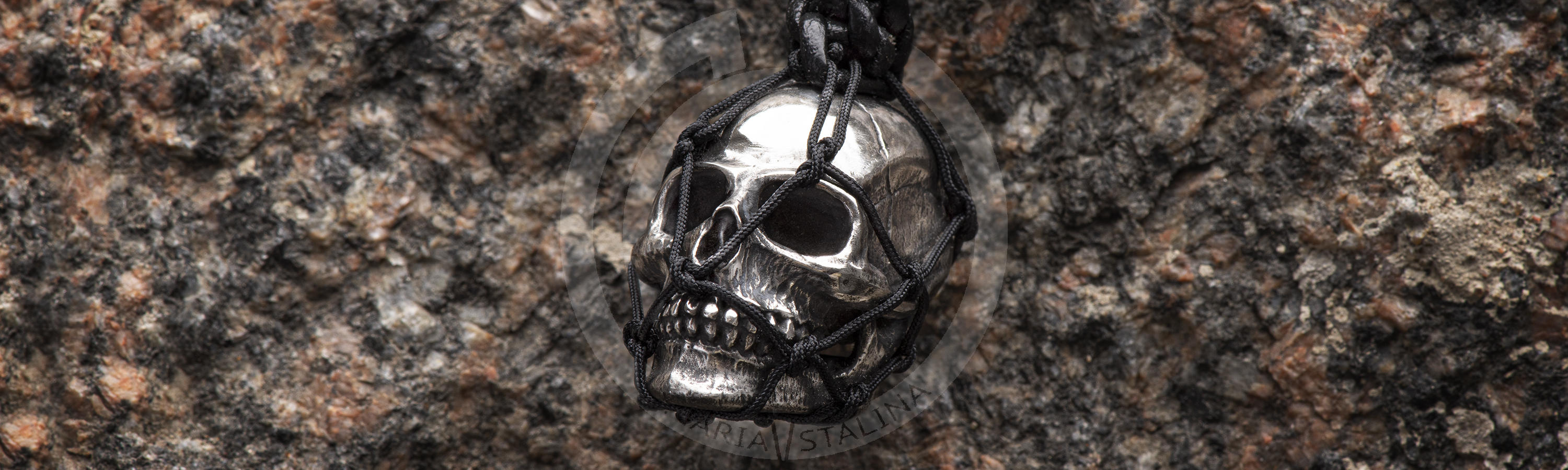 Metal Skull Key holder handmade work by Hidetoshi Nakayama
