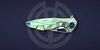 Rike mini Hummingbird green by Chinese manufacturer Rike Knife