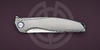 Titanium handle of 110 Kickstop Anchor Grey knife
SBW & Lee Williams