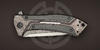 Titanium handle with carbon fiber. 
Zero Tolerance 0801 Limited Edition knife 
