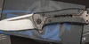 Zero Tolerance 0801 Limited Edition knife with Carbon Fiber inlays based on design of Todd Rexford 