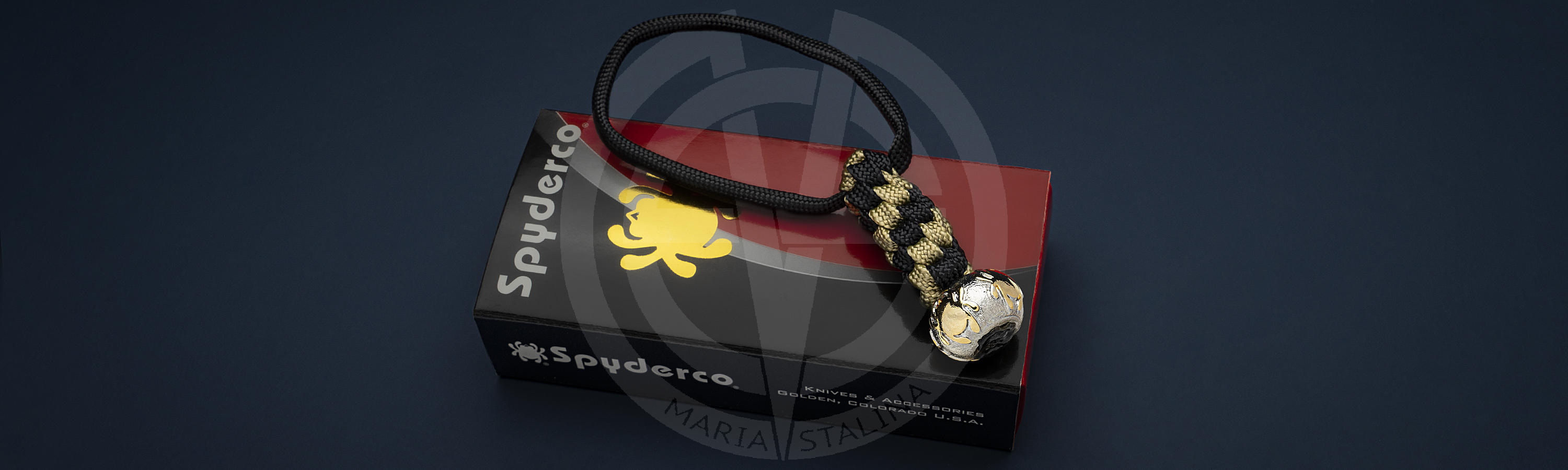 Jewelry-quality bead Spyderco 3FLY