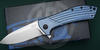 ZT knife 0801 with anodized titanium handle Rexford Design