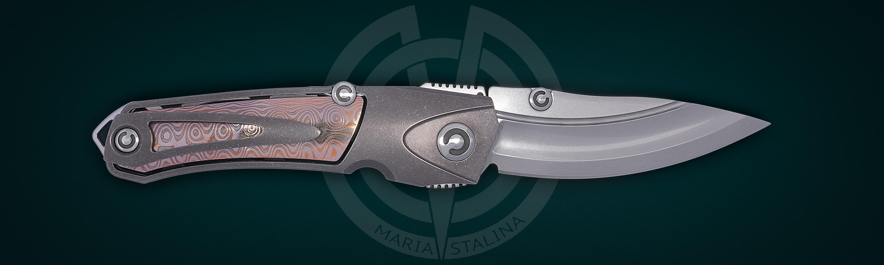 Collection knife Rhino TI 1/2