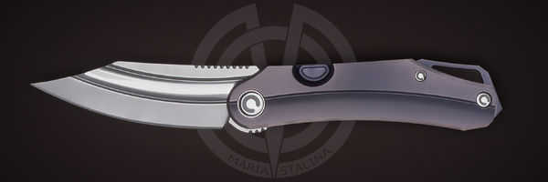 The knife Shizeku Run 1 BL 3/5 Manufactory S&L