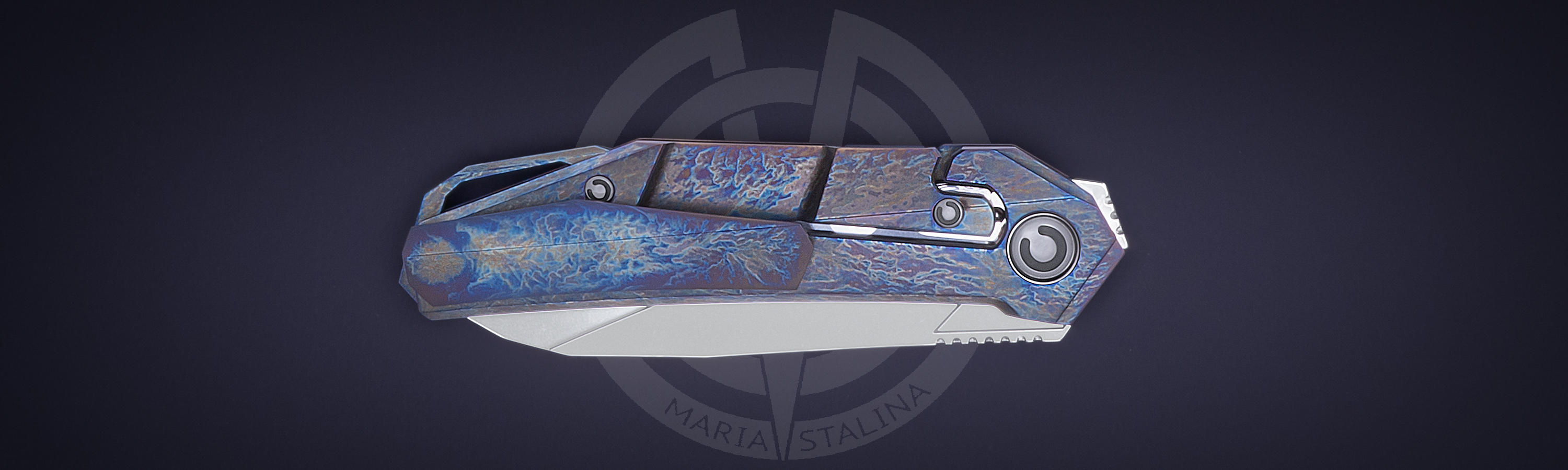 Exclusive Folding Knife Kalpa Run 1 BL Signature 4/5