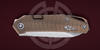 Manufacture caliber folding knife Kalpa Run 2 BW/BR signature 4/5 of the Manufactory S&L