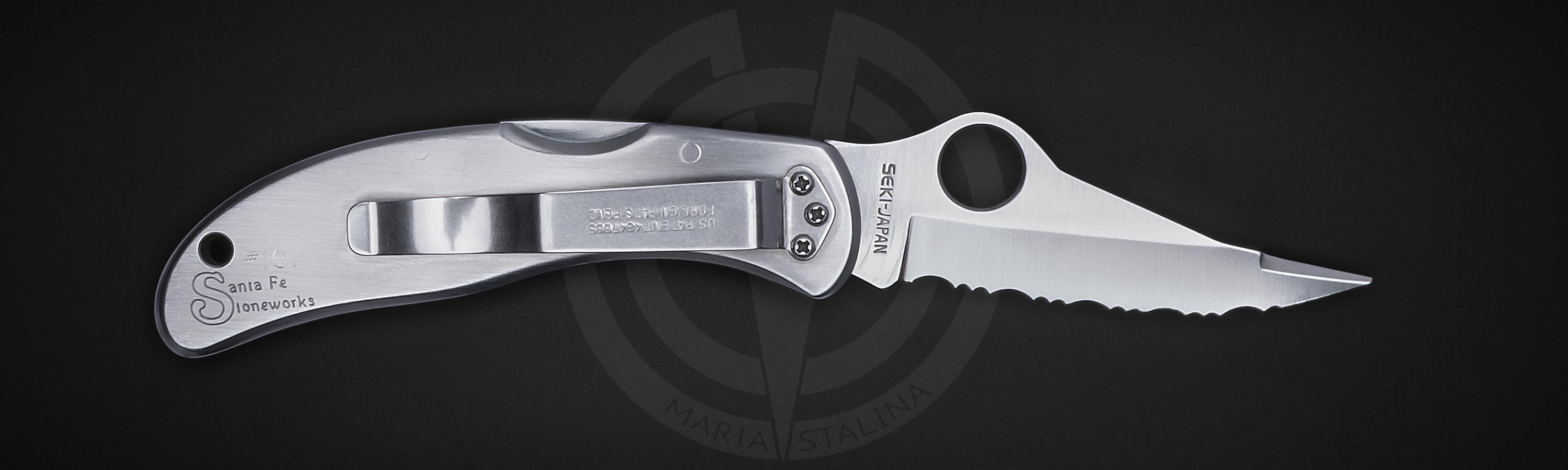 Rare EDC Knife Spyderco C01 Worker