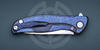 Anodized titanium clip SBW Flipper 95 customization Nasgul 