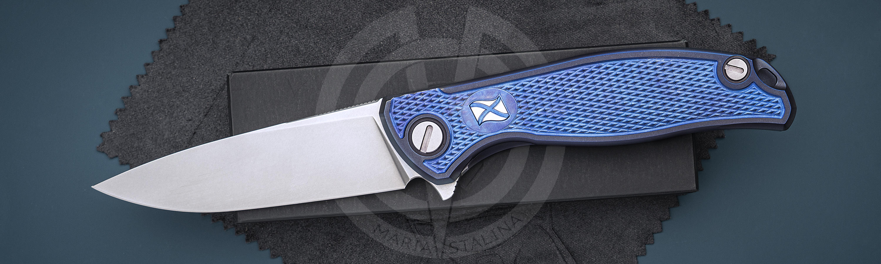 Custom knife SBW Flipper 95