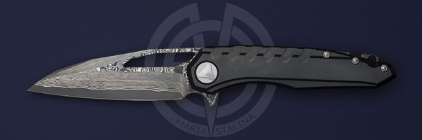 Marfione Custom Knives Sigil Black