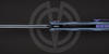 Titanium handle of We Knife Model 601 Blue