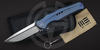 Serial EDC flipper We Knife Model 601 Blue with CPM-S35VN blade