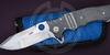 Compact custom brutal knife Multi Grind Power by De Villiers Andre (RSA) 