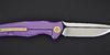 Blade of CPM-S35VN
Serial knife Model 601 Purple by We Knife