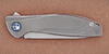 Titanium handle of Neon Lite folding knife by Shirogorov Brothers Workshop