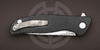 Titanium clip. SBW serial knife F3 with black G-10