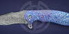 Raptor Timascus collectible damascus knife by Reese Weiland