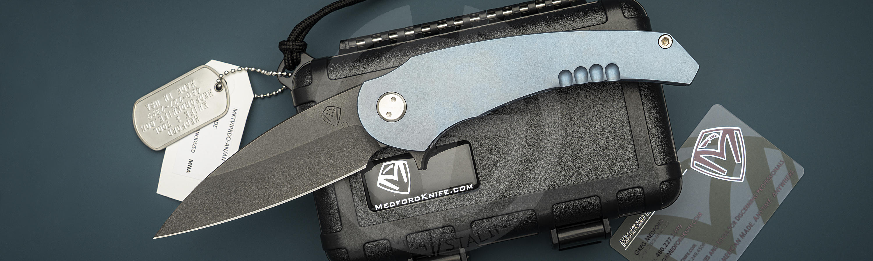 Serial knife Viper Blue
