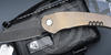 Serial knife Viper Bronze by Medford Knife and Tool
