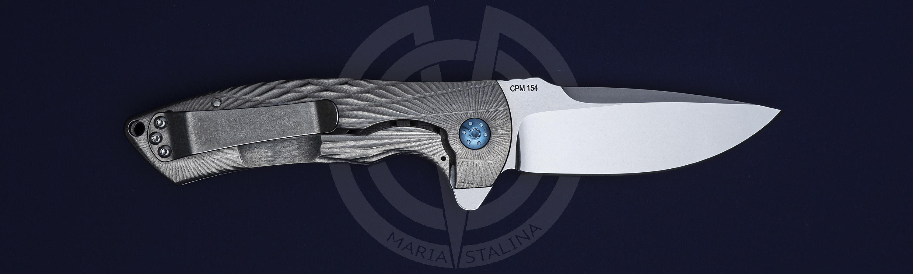CPM-154 steel blade
