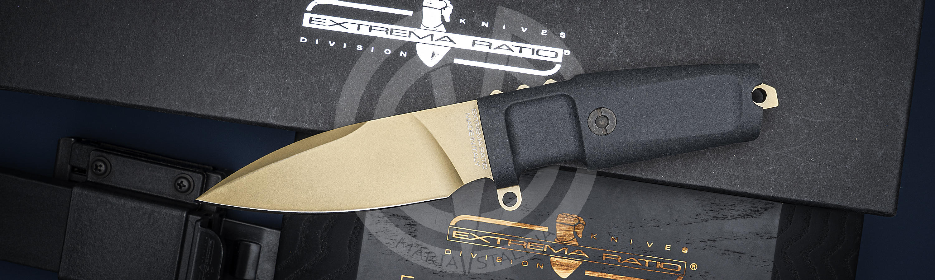 Limited edition knife 7/30 Shrapnel OG Gold