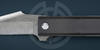 R.I.P custom knife with zirconium handle by ERO Knives 