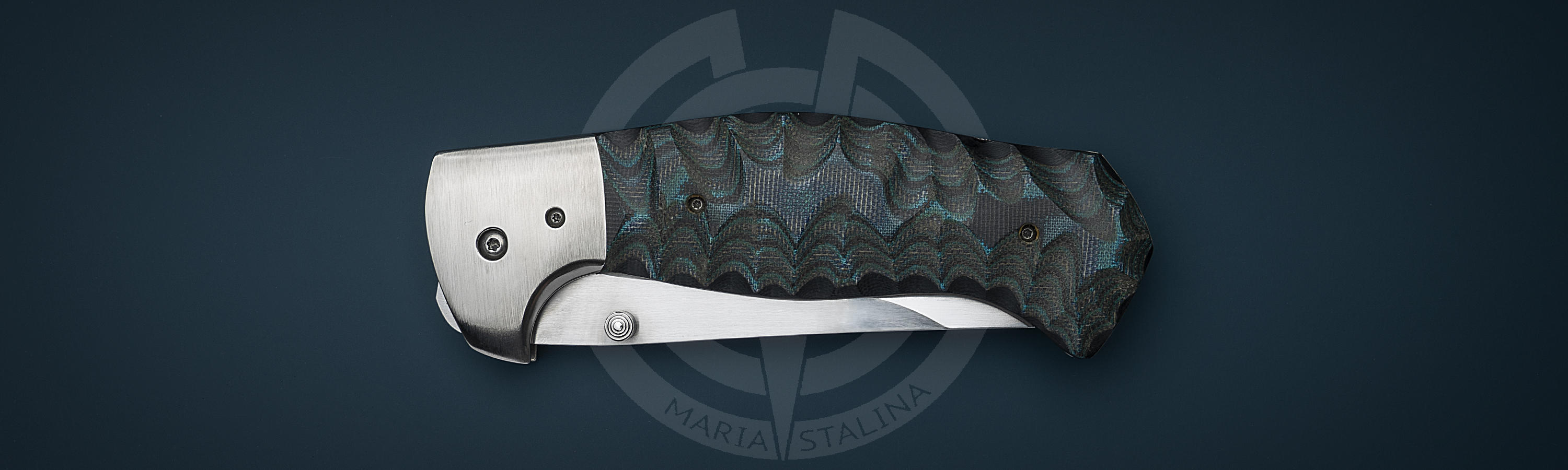 Carbon fiber and g10 inlay