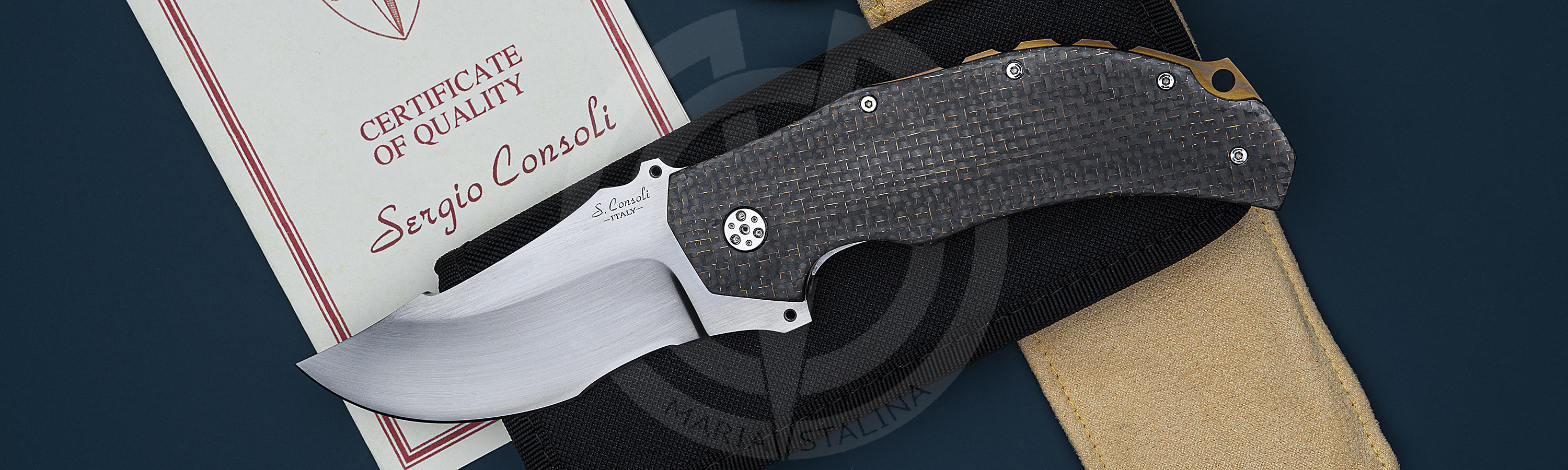 The knife N280 with a certificate