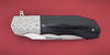 Textured Stainless Steel Bolster Andre E. Thorburn L 44 knife