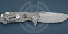 S35VN blade material of Half Track knife by Hinderer Knives