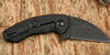 Black Cerakote finishing of Silent Soldier knife by Brous Blades