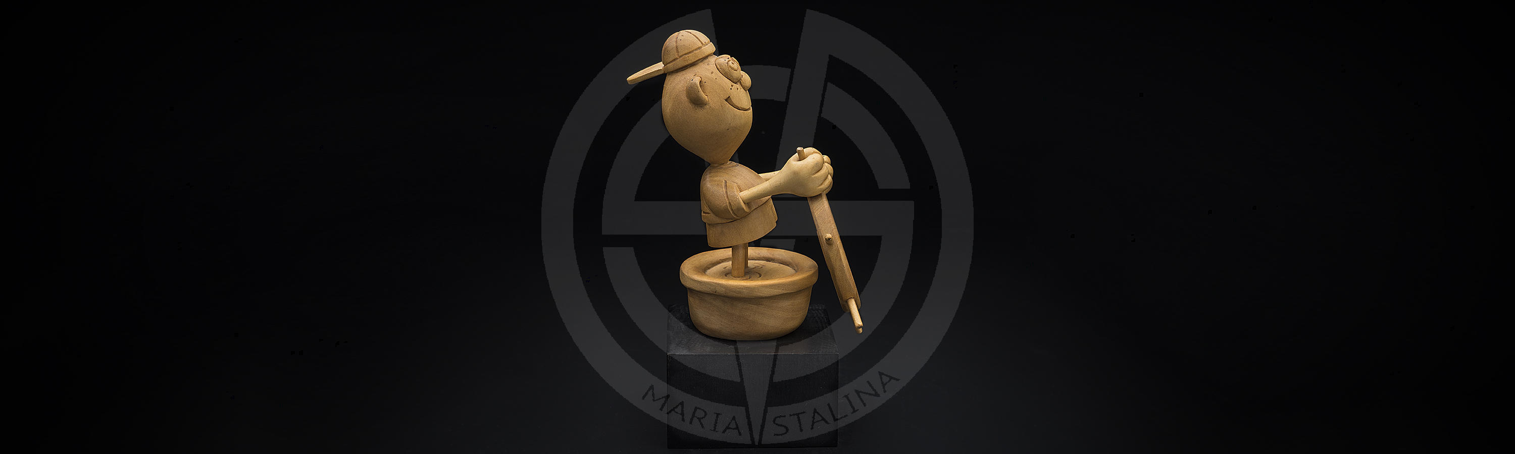 Handcrafted statuette