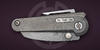 Titanium frame of EDX by Caswell Knives