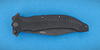 Anodized titanium handle. Tactical EDC flipper knife HTM Knives AXD 5.5 