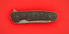 Carbon Handle Lightning Bolt Tagish knife by Guy Poggetti