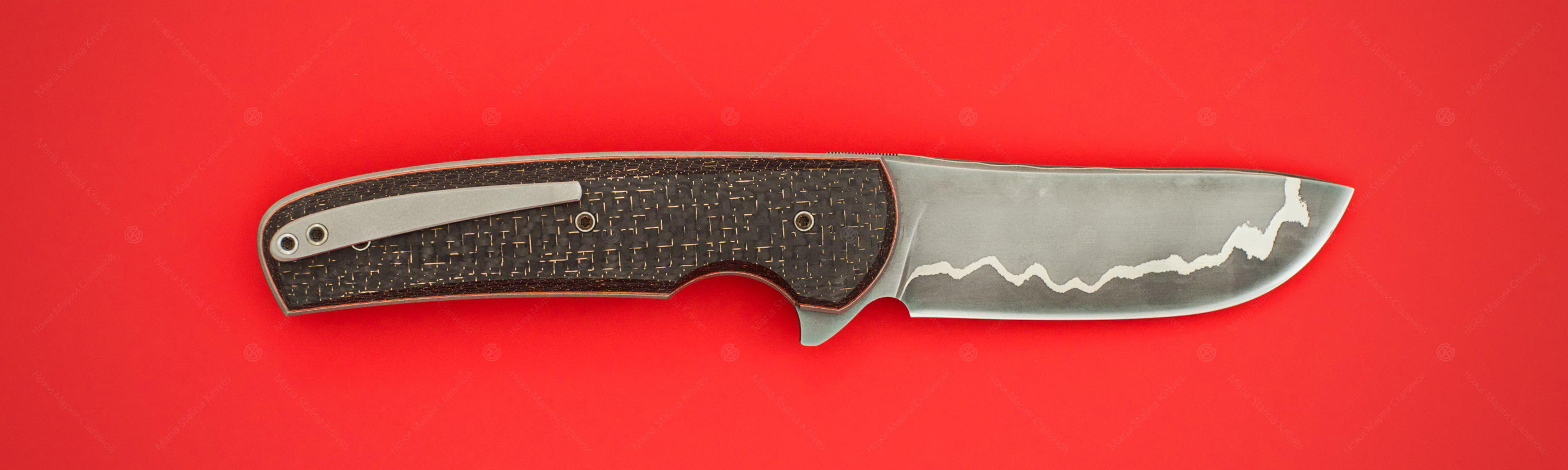 Five-layer alloy blade