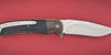 Udderholm N690, Stainless Steel blade.
Custom Folding Knife JD van Deventer Cruz N690