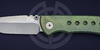 Semi-custom folding knife Redencion 228 Green by Chavez Knives