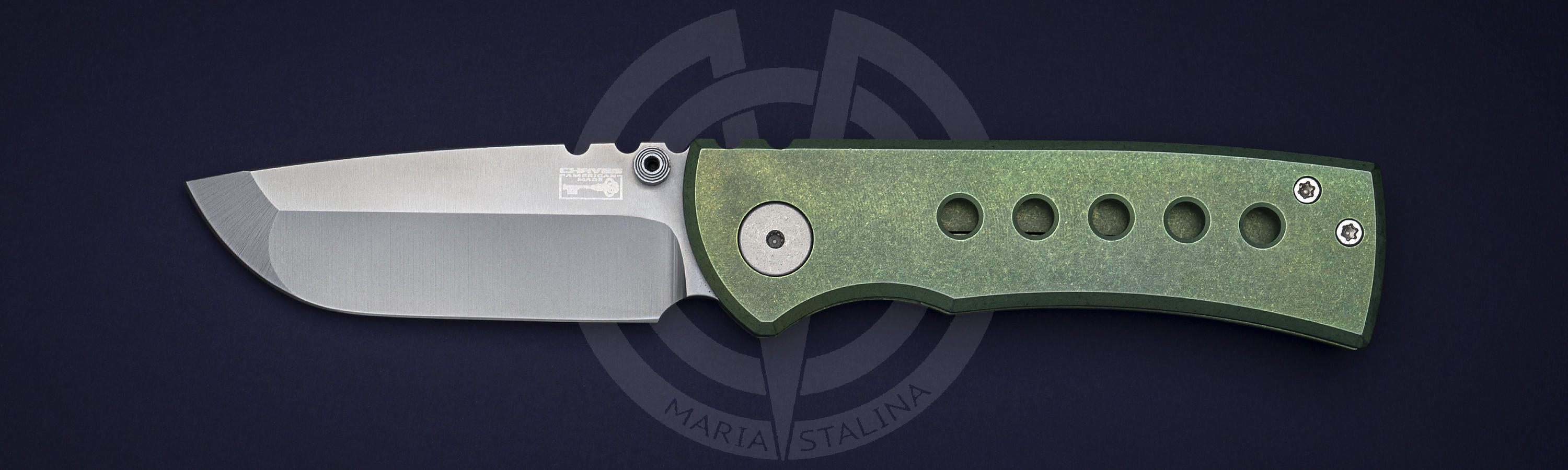 Redencion 228 Green by Chavez Knives
